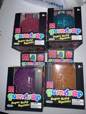NeeDoh Gumdrop Textured Sensory Toy Super Solid Squish 2.5" Tall Colorful