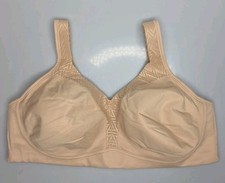 NWOT Playtex 4699 18 Hour Bounce Control Wirefree Bra, Beige, Convertible 40D