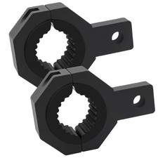 Horizontal Bar Clamp Mounting Kit 1.37" 1.5" 2" 2Pcs led Lights bar Bull Bar ...