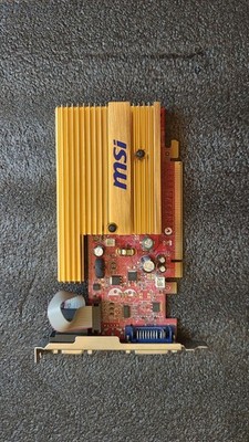 NVIDIA Geforce 8400GS  - 512MB - MSI NX8400GS DVI  VGA PCI-e  Grafikkarte passiv
