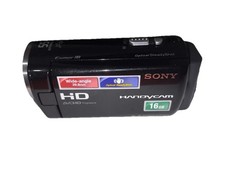 Sony Handycam HD AVCHD Camcorder 16GB GPS 55x Zoom SteadyShot Black