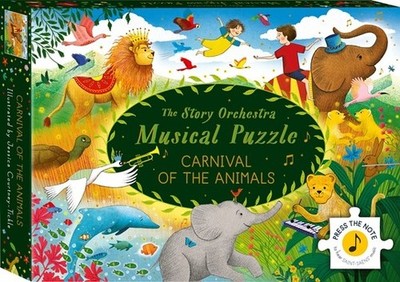 Carnival of the Animals 48 Piece Musical Jigsaw Puzzle Kaddo New