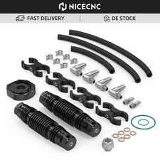Kit Radiatore Olio Doppio Nicecnc per Harley Road Glide FLTRX Limited FLTRK 2017-2020