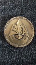 Grosse Médaille de Table LÉGION ÉTRANGÈRE 2°REI-CEA BRONZE