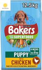 Puppy Dry Dog Food Chicken & Veg 12.5Kg 3.34 per kilo