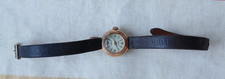 ANCIENNE MONTRE MECANIQUE POUR FEMME SELHOP PLAQUE OR AVEC 3 POINÇONS
