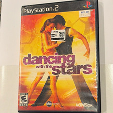Activision Dancing with the Stars PS2 2007 E10+ NTSC Manual Multiplayer
