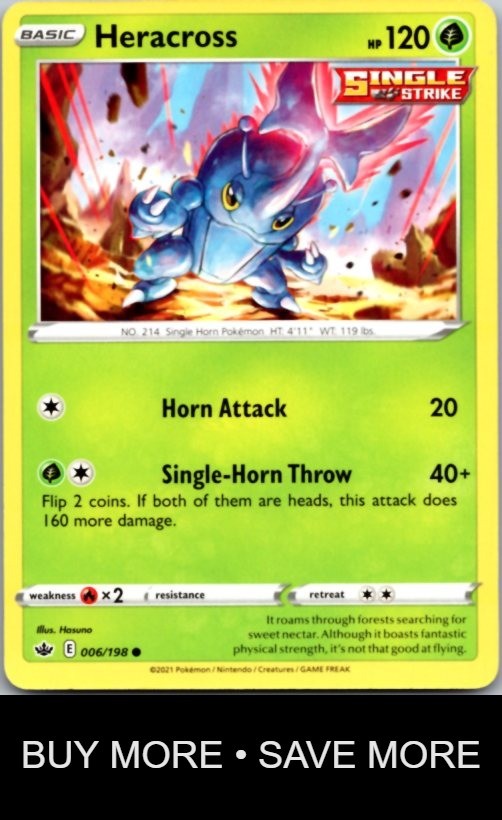 Heracross 006/198 Chilling Reign Hasuno