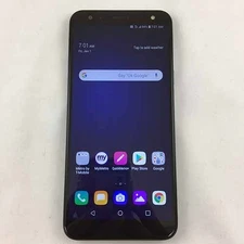 LG K40 LM-X420 MetroPCS Smartphone Fingerprint Reader GOOD