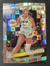 2025 Panini Prizm WNBA Angel Reese #92 Silver Pandora Prizm Chicago Sky