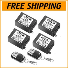 Reliable 1000W Remote Control Switch Relay - Versatile for Home Automation