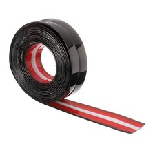 Wall Corner Protector Molding Trim 1.2" 10 ft Flexible Caulk Strip, Black
