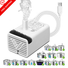 BFLICROY Cat Water Fountain Pump, Ultra Quiet JY-830 Replacement Pump White