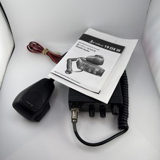 Cobra 19 DX III Compact CB Radio w/ Mic Manuals Tested Working Stock