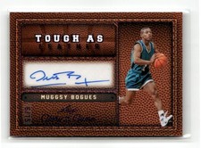 2025 Leaf Glory of the Game #TL-MB1 Muggsy Bogues Tough as Leather Autograph /15