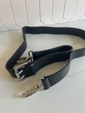 Furla Adjustable Black Pebbled Leather Strap for Handbag Crossbody Bag NWOT