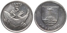Kiribati 5 Five Cents 1979 - V