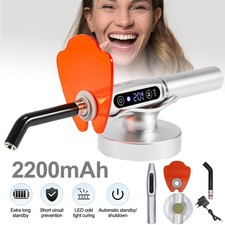 Zahnarzt Polymerisationslampe LED Dental Curing Lampe Cordless Licht UV Härtung-