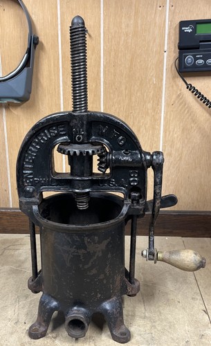 Antique Enterprise 4 Qt. Sausage Stuffer Patented 1883