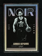 2016-17 Panini Noir Metal Frame Veterans 15/25 Gordon Hayward #257 h8k