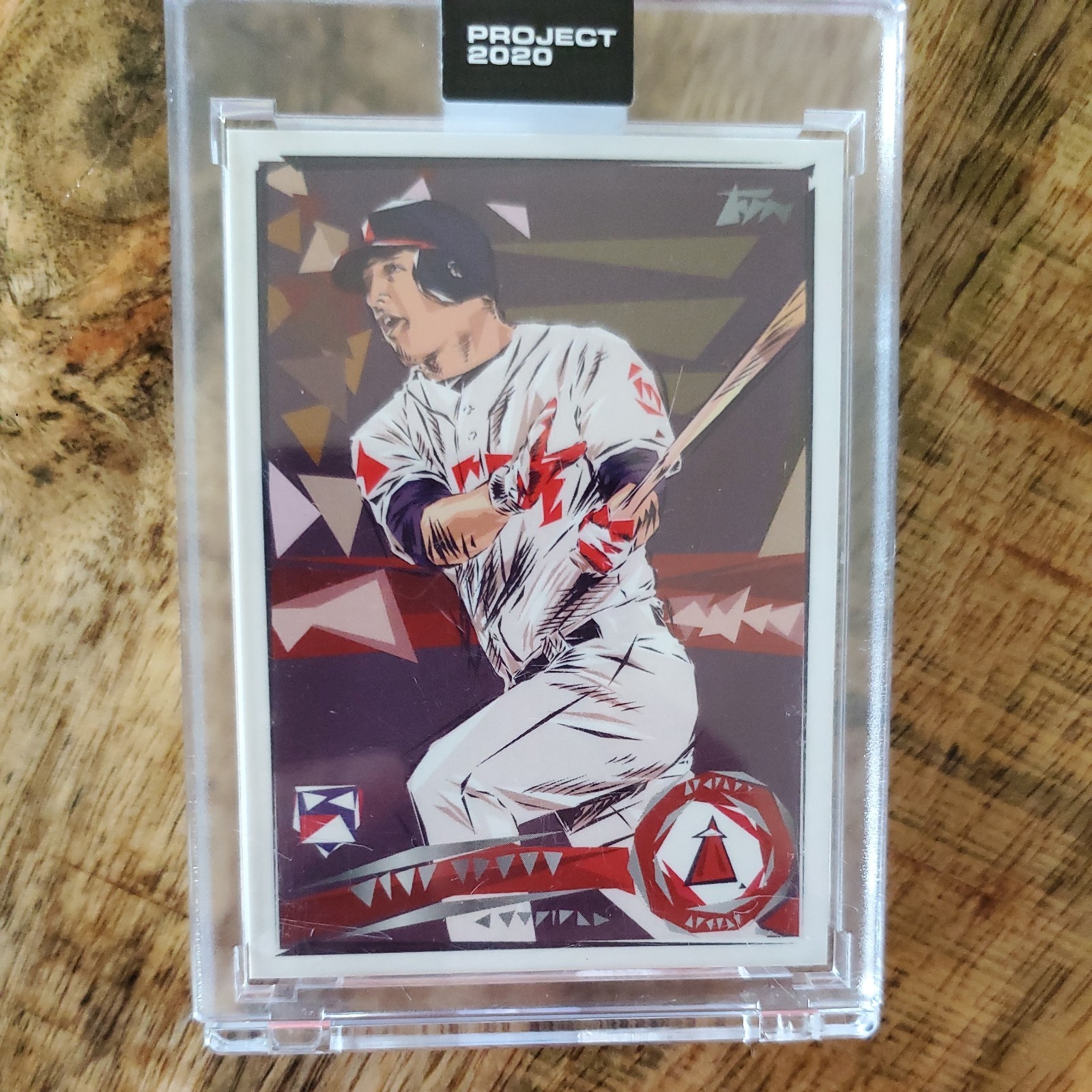 Topps PROJECT 2020 #167 - 2011 Mike Trout by Naturel