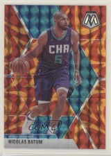 2019-20 Panini Mosaic Reactive Orange Prizm Nicolas Batum #102 1u6