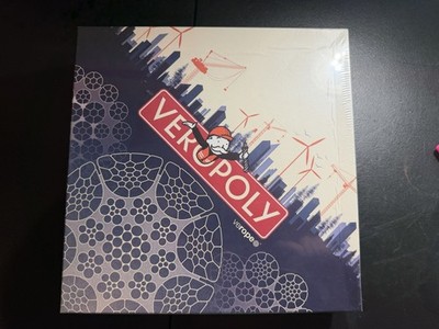 Veropoly Board Game by Verope 2024 Sealed Corporate Monopoly Style Strategy Game