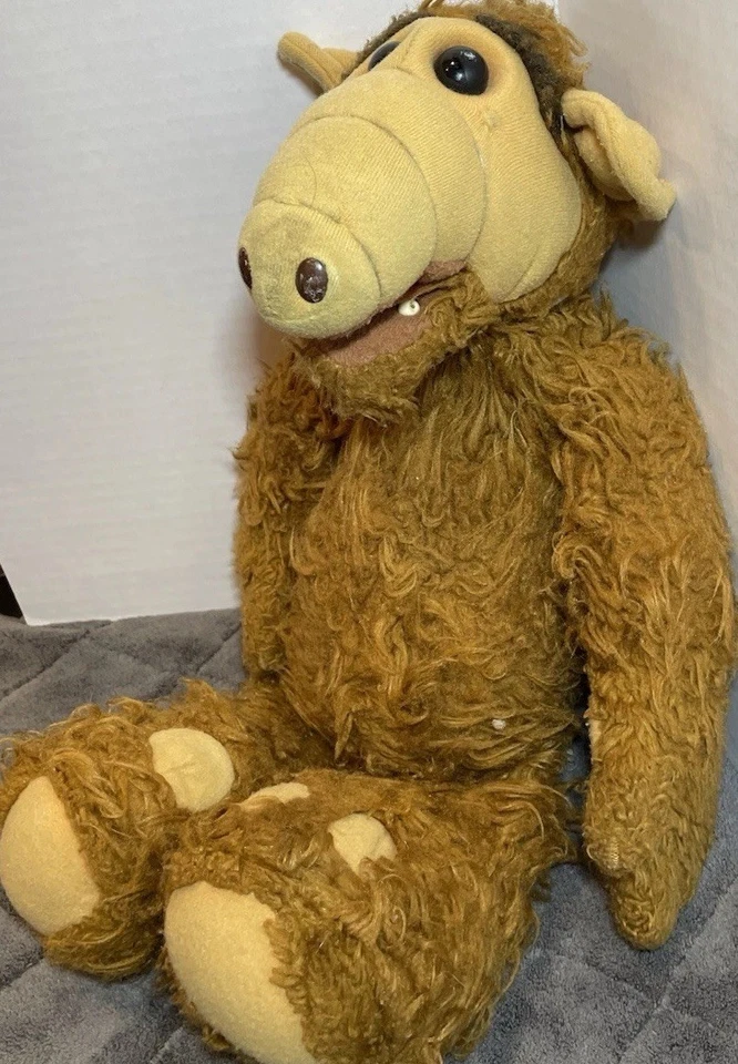 Vintage 1986 Alf Plush Doll Coleco Alien Production Plush 18” Stuffed Animal ALF - Image 3 of 4