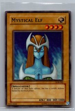 Mystical Elf Unlimited The Legend of Blue Eyes White Dragon LOB-062 DMG