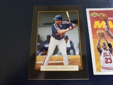 Howard Johnson New York Mets 1989 Superstar Sluggers Full Size Oddball