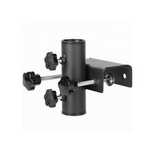 Railing Umbrella Clamp Textured Finish Outdoor Hardware Adjustable for Deck