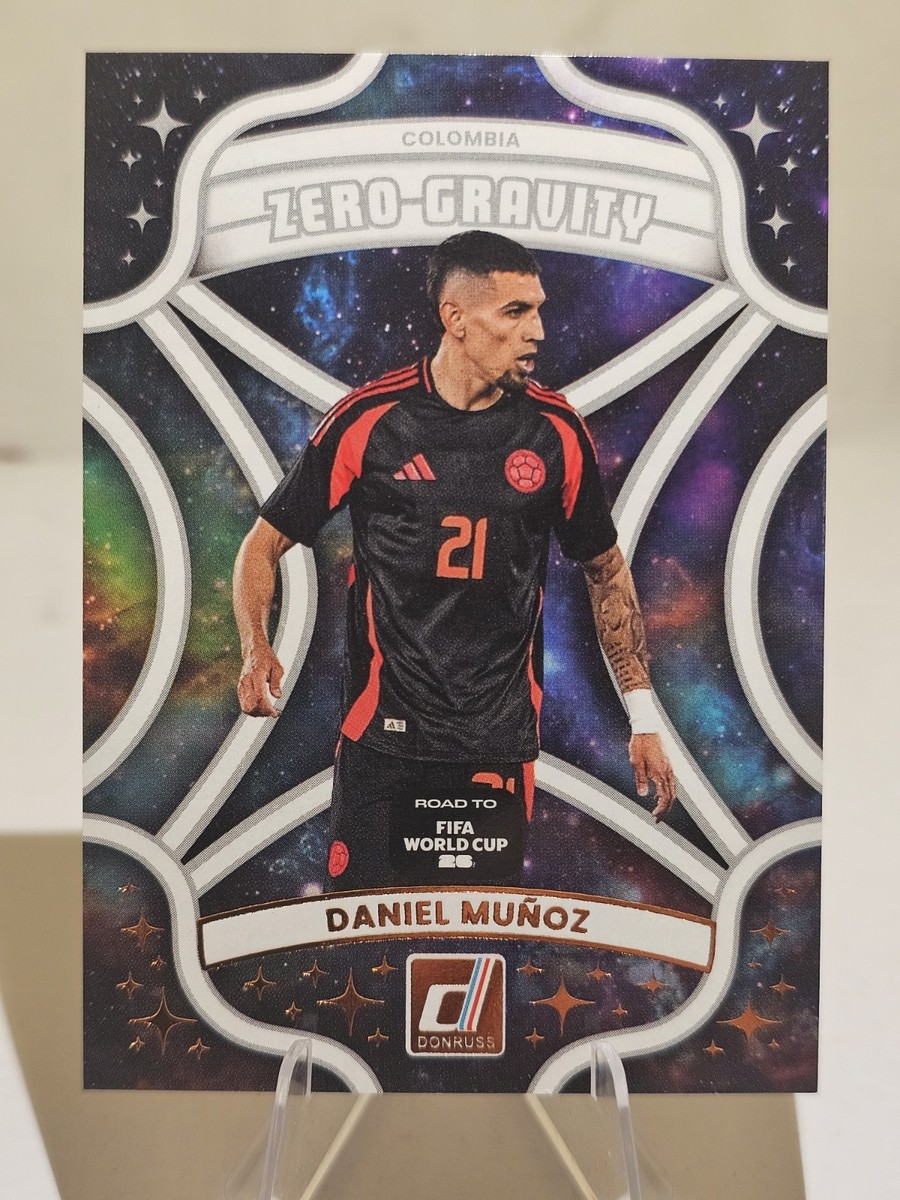 2025-26 Donruss FIFA World Cup Zero Gravity #22 Daniel Munoz