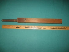 Vintage Wooden Church Organ Pipe Tuner Flute 21.5" Tall