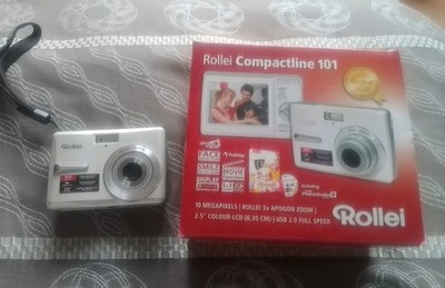 Rollei Compactline 101, 10MP, 3fach Zoom, 2,5'' Display,  NEU in OVO