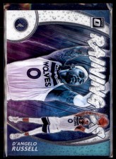 2020-21 Donruss Optic Basketball DAngelo Russell Timberwolves 6 Raining 3s