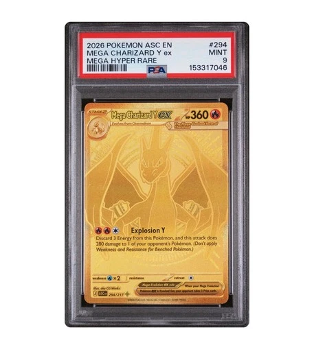 Mega Charizard Y ex 294/217 Me: Ascended Heroes Holo