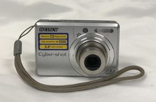 Sony Cyber-Shot DSC-S730 7.2 MP 3x Opt. Zoom Compact Digital Camera No Batteries