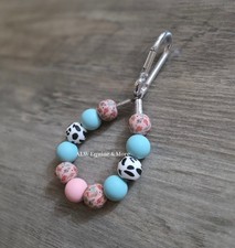 BRAND NEW Cute Western Themed Beaded Tie Down Keeper