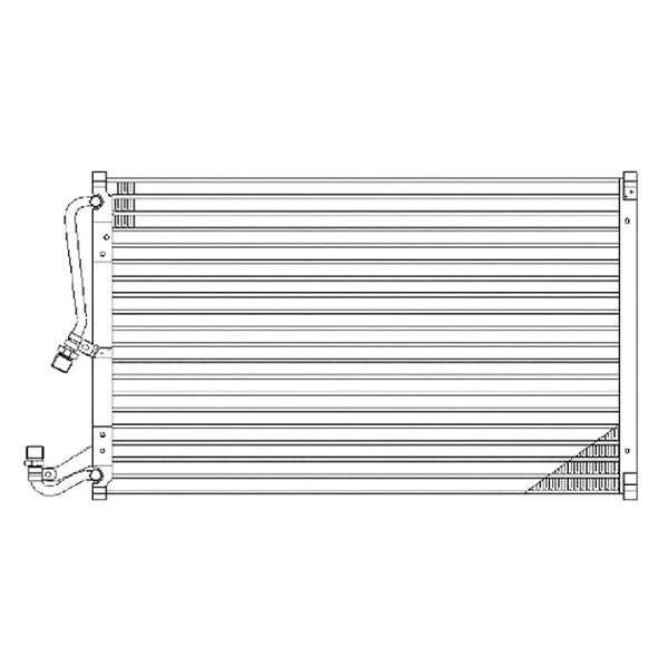 For Chevy Lumina APV 1994-1996 OSC Heat Transfer Products 4558 A/C Condenser — 第 4/4 张图片