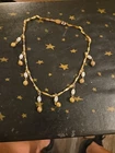 vintage Marvella costume jewelry collar necklace