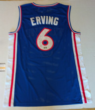 Julius Erving Autographed Signed Philadelphia XL JERSEY COA #PC608608 AUTO