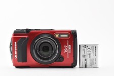 Almost Unused Olympus Tough TG-7 12MP Compact Digital Camera Red From Japan