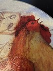 Charming Rooster LAZY SUSAN 14"Round Lazy SusanGlass/Rotating Centerpiece Winget — photo 3