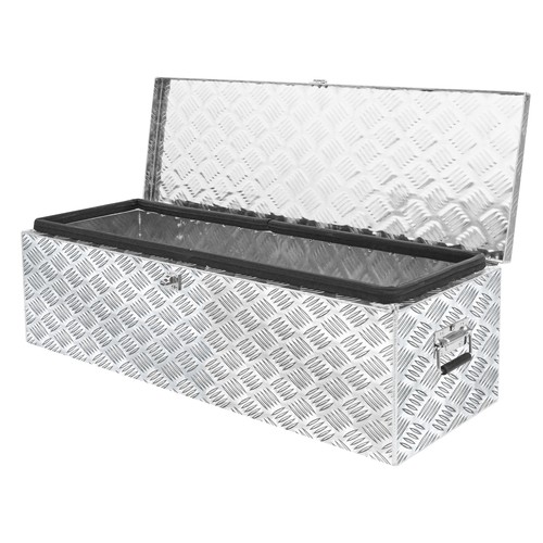 39''x13''x11'' Aluminum Trailer Tongue Box Lockable Pickup Truck Tool Storage - Bild 10 von 11