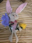 Annalee Dolls 12in Easter Spring Bloomin Bunny with Flowers 2016 NWOT! — photo 1
