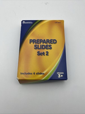 Learning Resources Prepared Slides Set 2 Grades 3+ #LER 2040 6 Slides