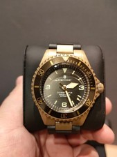 Orologio subacqueo automatico STEINHART Ocean One bronzo 42 mm ETA2824-2 con scatola