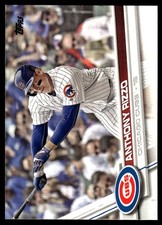 Anthony Rizzo 2017 Topps #500 Chicago Cubs MLB READ FREE SHIPPING AutographDen