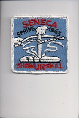 1963 Seneca Spring Show UR Skill patch