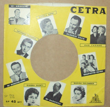 "Cetra","Company Sleeve","Original","45rpm","7inch","Record,"Vintage,} )));0